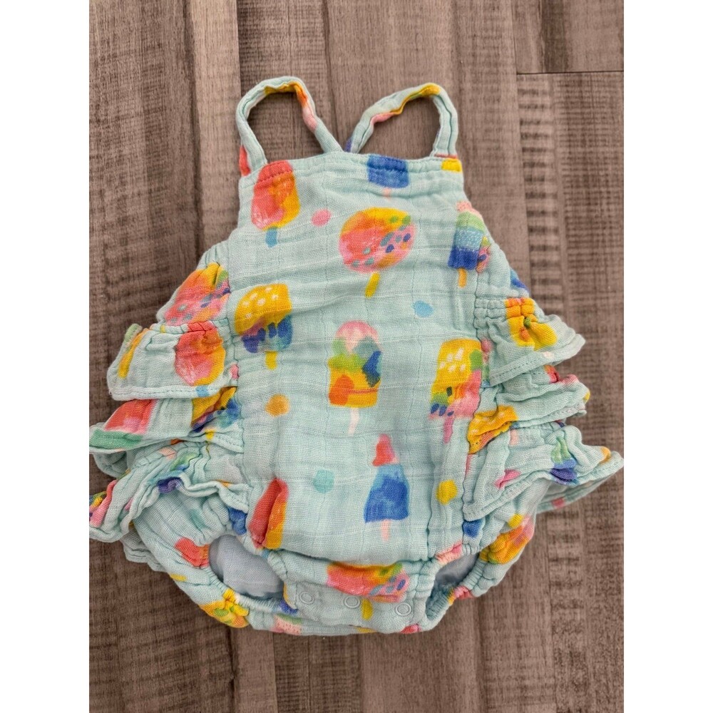 Angel dear muslin popsicle romper